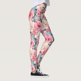 Leggings Patrón floral #4