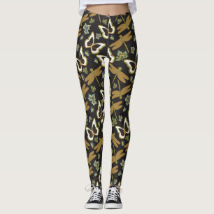 Leggings Patrón floral de bonito