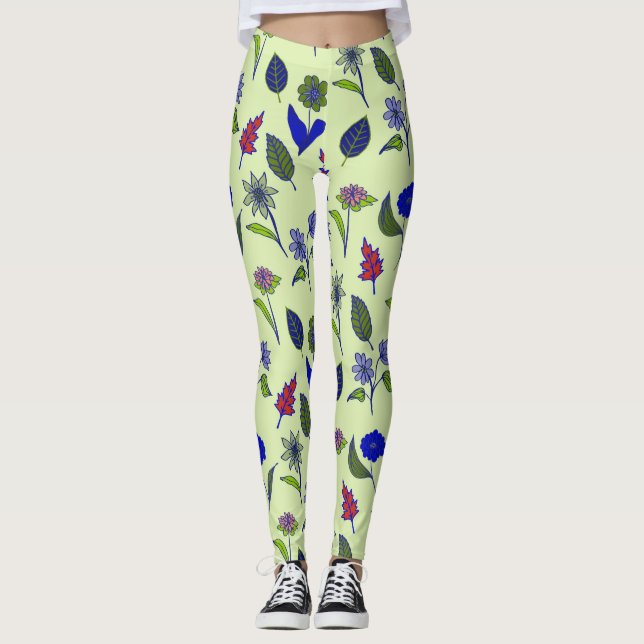 Leggings Patrón floral de Guay (Anverso)