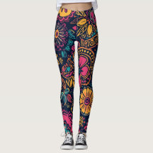 Patrón floral de paisley