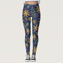 Patrón Floral Dorado Diseño Botánico