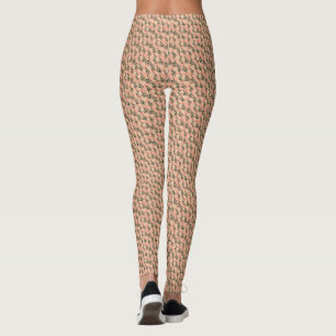 Leggings Patrón floral elegante y moderno