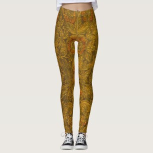 Leggings Patrón floral Grabado en relieve de Alamante de Vi