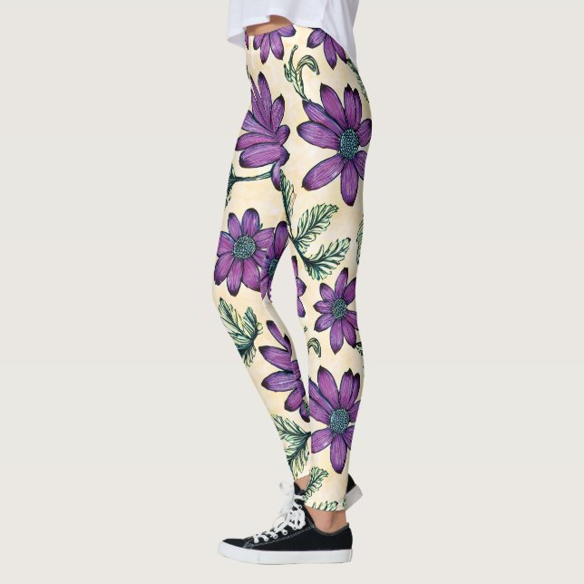 Leggings Patrón Floral I (Izquierda)