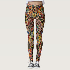 Leggings Patrón floral multicolor vintage