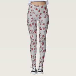 Leggings Patrón floral sin foco