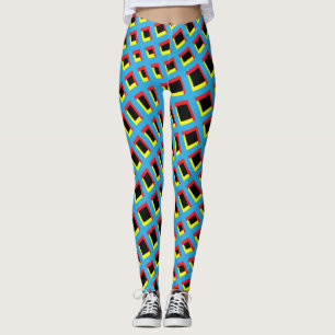 Leggings "Patrón Geo Retro"