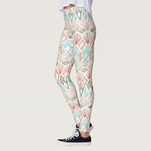 Leggings Patrón geométrico (Izquierda)