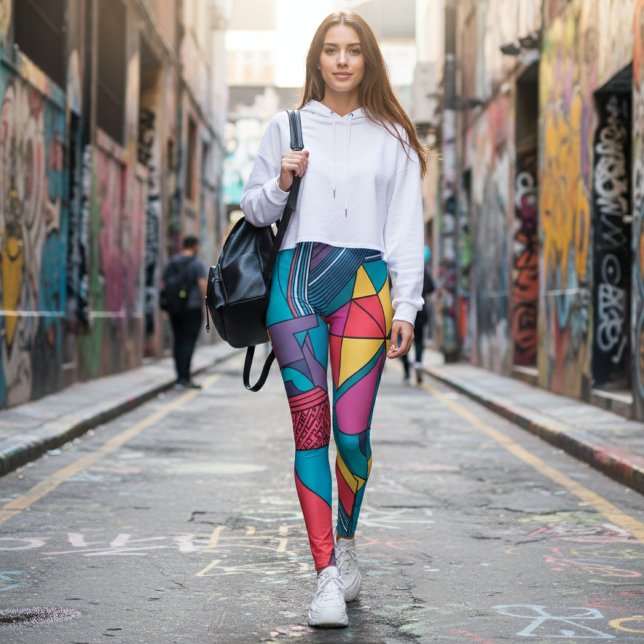 Leggings Patrón geométrico (Subido por el creador)