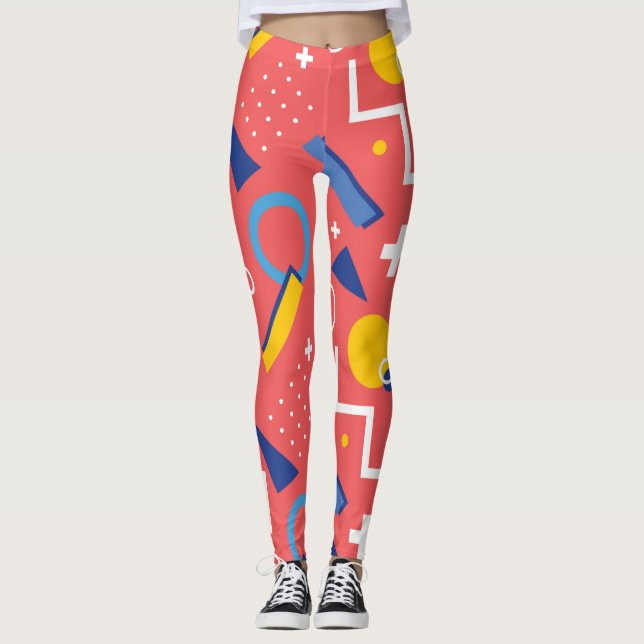 Leggings Patrón geométrico 2 (Anverso)