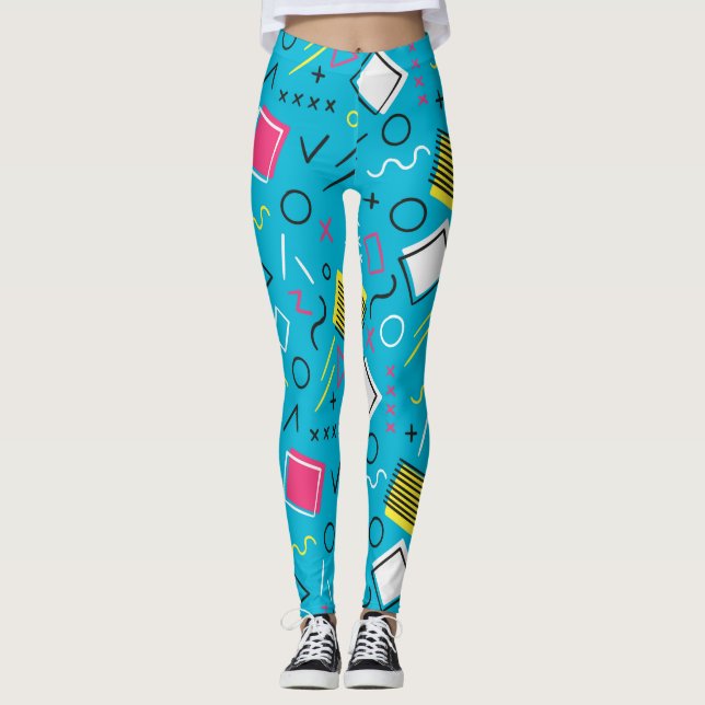 Leggings Patrón geométrico 4 (Anverso)