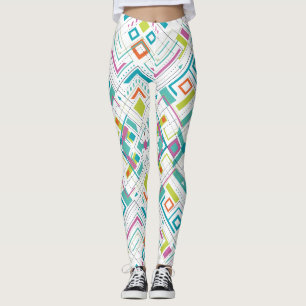 Leggings Patrón geométrico azteca