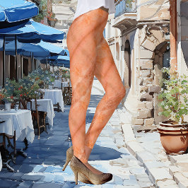 Leggings Patrón geométrico de mármol de las piernas de dise