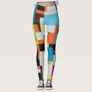 Leggings Patrón geométrico y colorido
