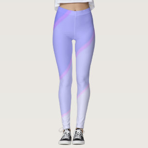 Leggings Patrón giratorio pastel oscuro Lilac