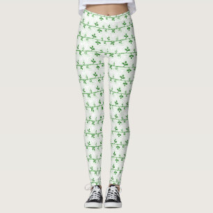 Leggings Patrón gráfico floral sin soldadura
