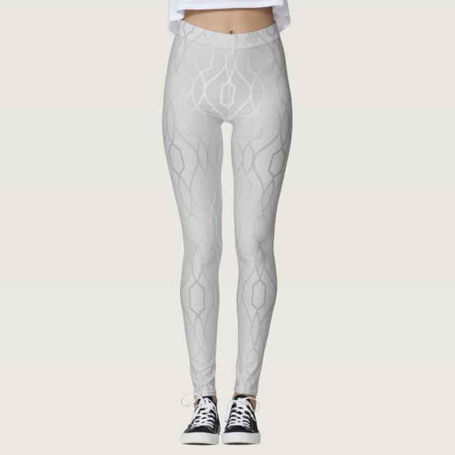 Leggings Patrón gris (Anverso)