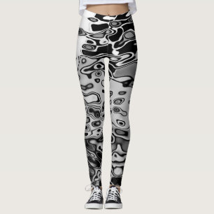 Leggings Patrón gris blanco negro de Guay