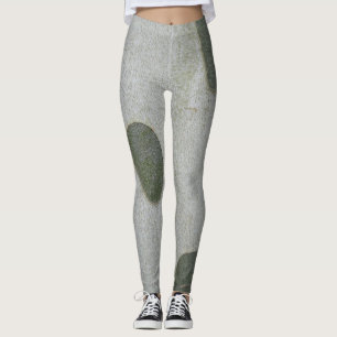 Leggings Patrón gris natural