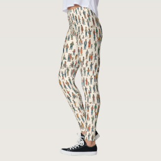 Leggings Patrón Humano