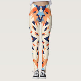 Leggings Patrón Ikat de Sunburst