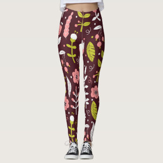 Leggings Patrón inoxidable de caracol