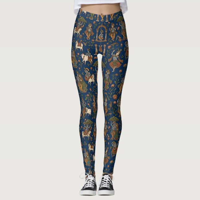 Leggings Patrón Krishna (Anverso)