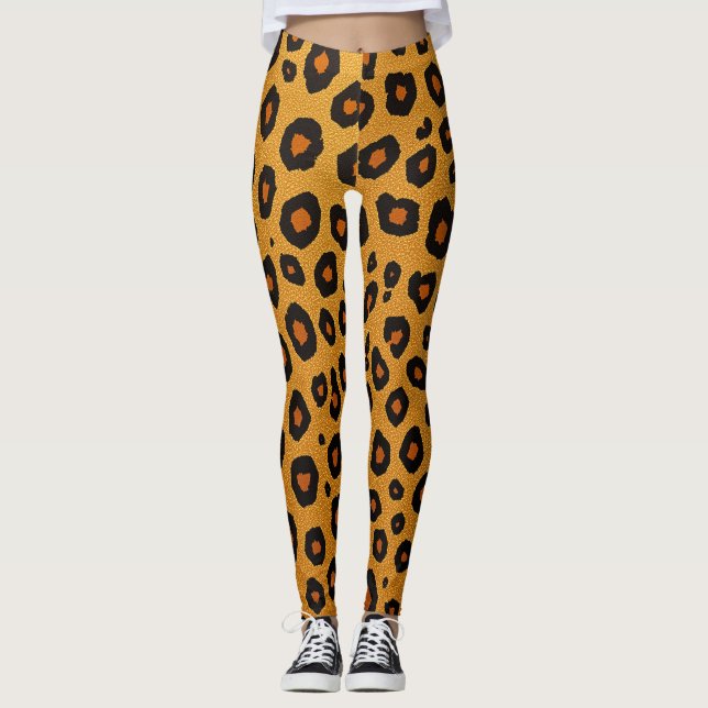 Leggings Patrón leopardo (Anverso)