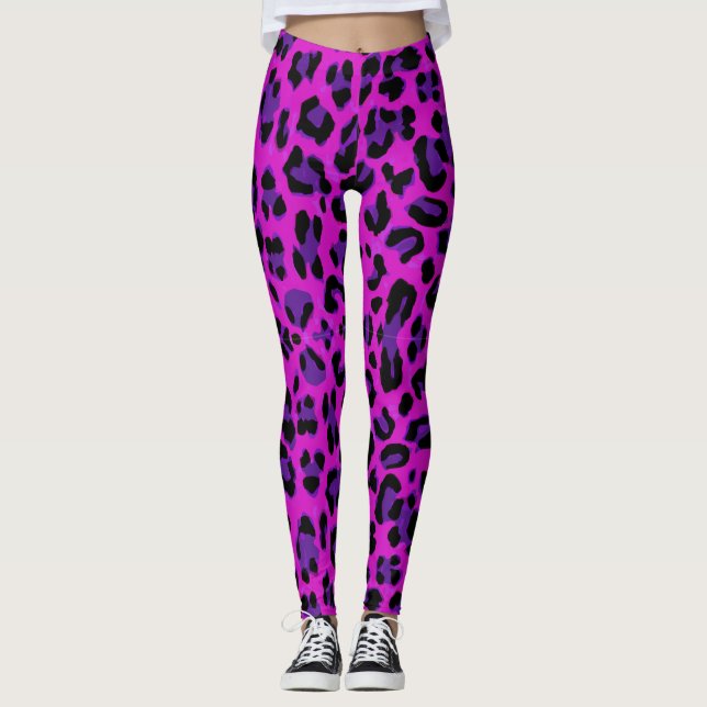 Leggings Patrón leopardo (Anverso)