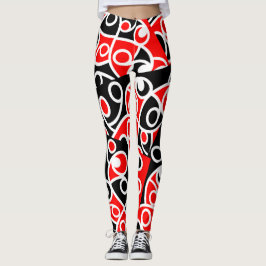 Leggings Patrón Maori Kowhaiwhai
