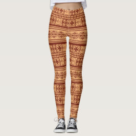 Leggings Patrón Medieval Español
