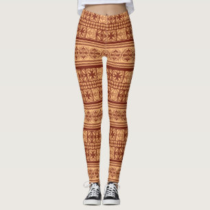 Leggings Patrón Medieval Español