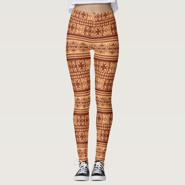 Leggings Patrón Medieval Español (Anverso)