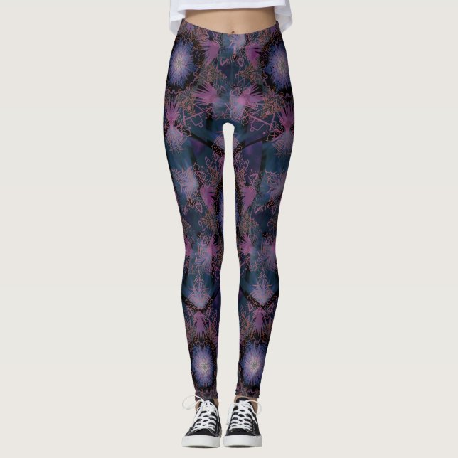 Leggings Patrón Merkabah Mandala (Anverso)
