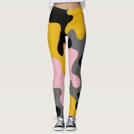 Leggings patrón militar de camuflaje