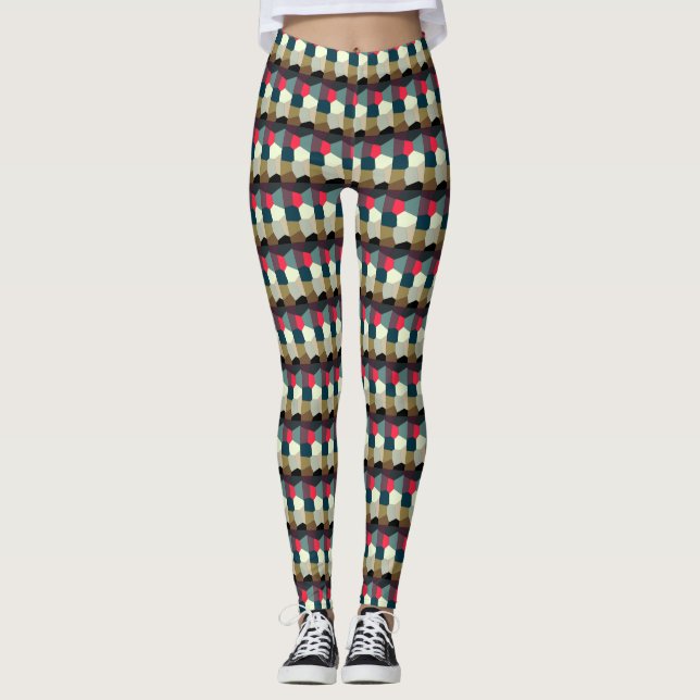 Leggings Patrón multicolor (Anverso)
