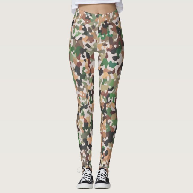 Leggings Patrón multicolor (Anverso)