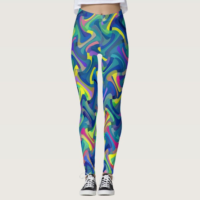 Leggings Patrón multicolor (Anverso)
