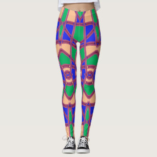 Leggings Patrón multicolor sin fisuras "Ratti_Creative_Arts