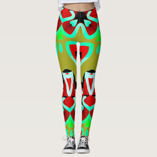 Leggings Patrón multicolor sin fisuras "Ratti_Creative_Arts