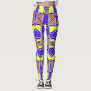 Leggings Patrón multicolor sin fisuras "Ratti_Creative_Arts