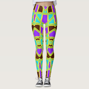 Leggings Patrón multicolor sin fisuras "Ratti_Creative_Arts