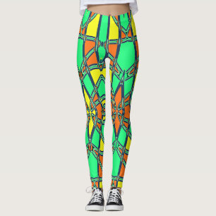 Leggings Patrón multicolor sin fisuras "Ratti_Creative_Arts