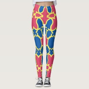 Leggings Patrón multicolor sin fisuras "Ratti_Creative_Arts