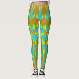 Leggings Patrón multicolor sin fisuras "Ratti_Creative_Arts
