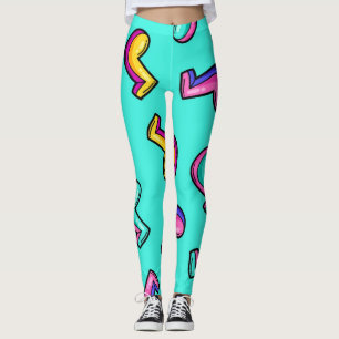 Leggings Patrón musical