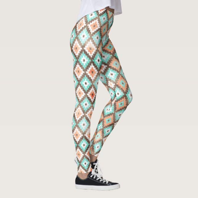 Leggings Patrón musulmán moderno de origen étnico kilim acu (Derecha)