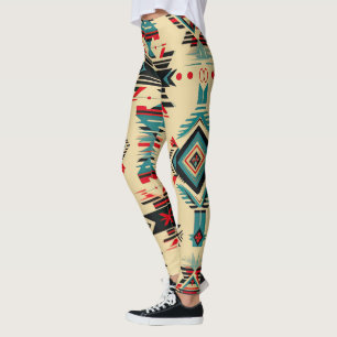Leggings Patrón nativo americano