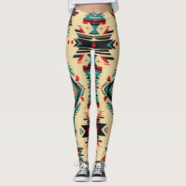Leggings Patrón nativo americano