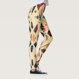 Leggings Patrón nativo americano